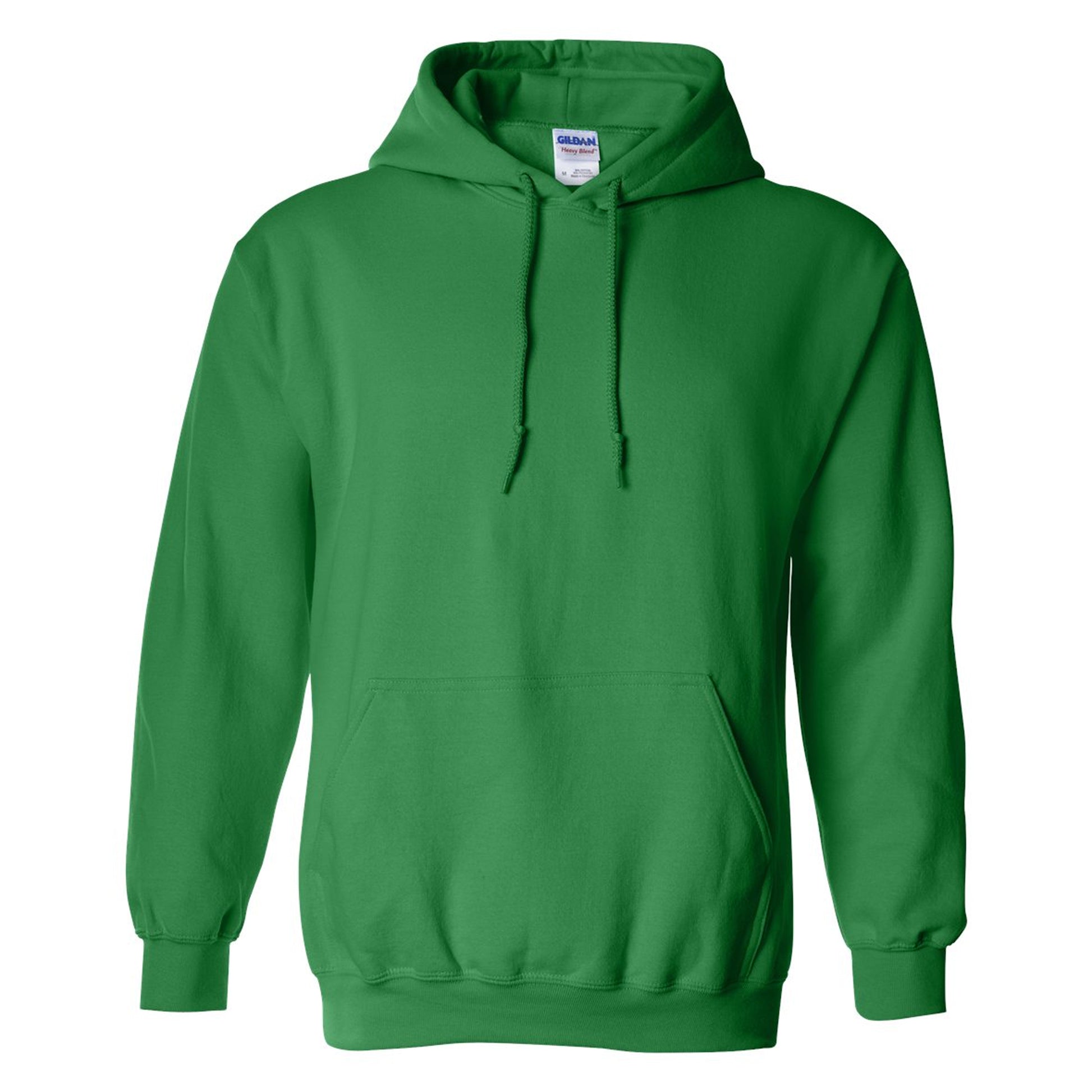 Irish Green - Back - Gildan Mens Hoodie