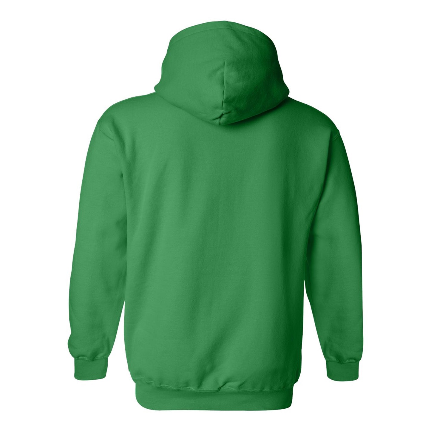 Irish Green - Side - Gildan Mens Hoodie