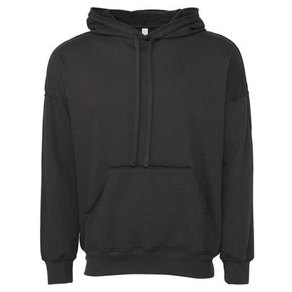 Dark Grey - Front - Bella + Canvas Unisex Adult Hoodie