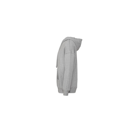 Cool Grey Heather - Side - Bella + Canvas Unisex Adult Hoodie