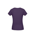 Urban Purple - Side - B&C Womens-Ladies Organic T-Shirt