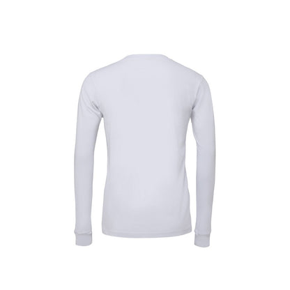 White - Back - Bella + Canvas Unisex Adult Jersey T-Shirt