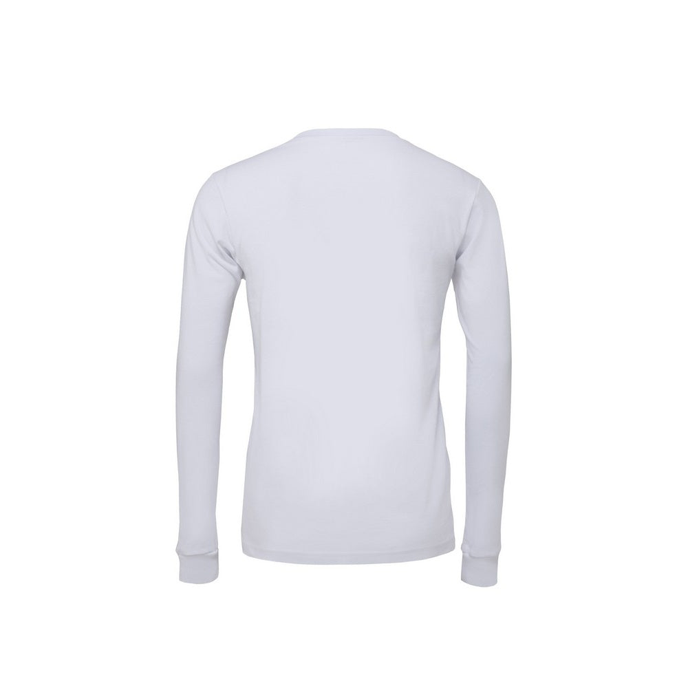 White - Back - Bella + Canvas Unisex Adult Jersey T-Shirt