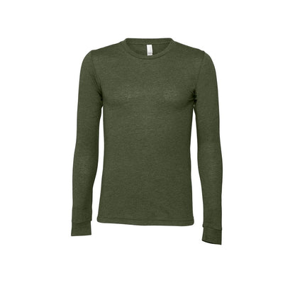 Military Green - Front - Bella + Canvas Unisex Adult Jersey T-Shirt