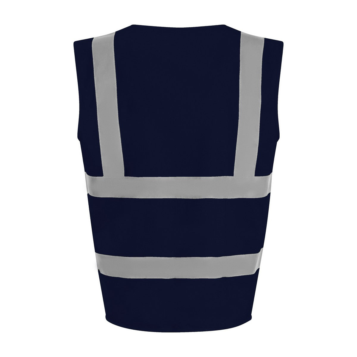 Navy - Back - PRO RTX Unisex Adult Sleeveless Hi-Vis Vest