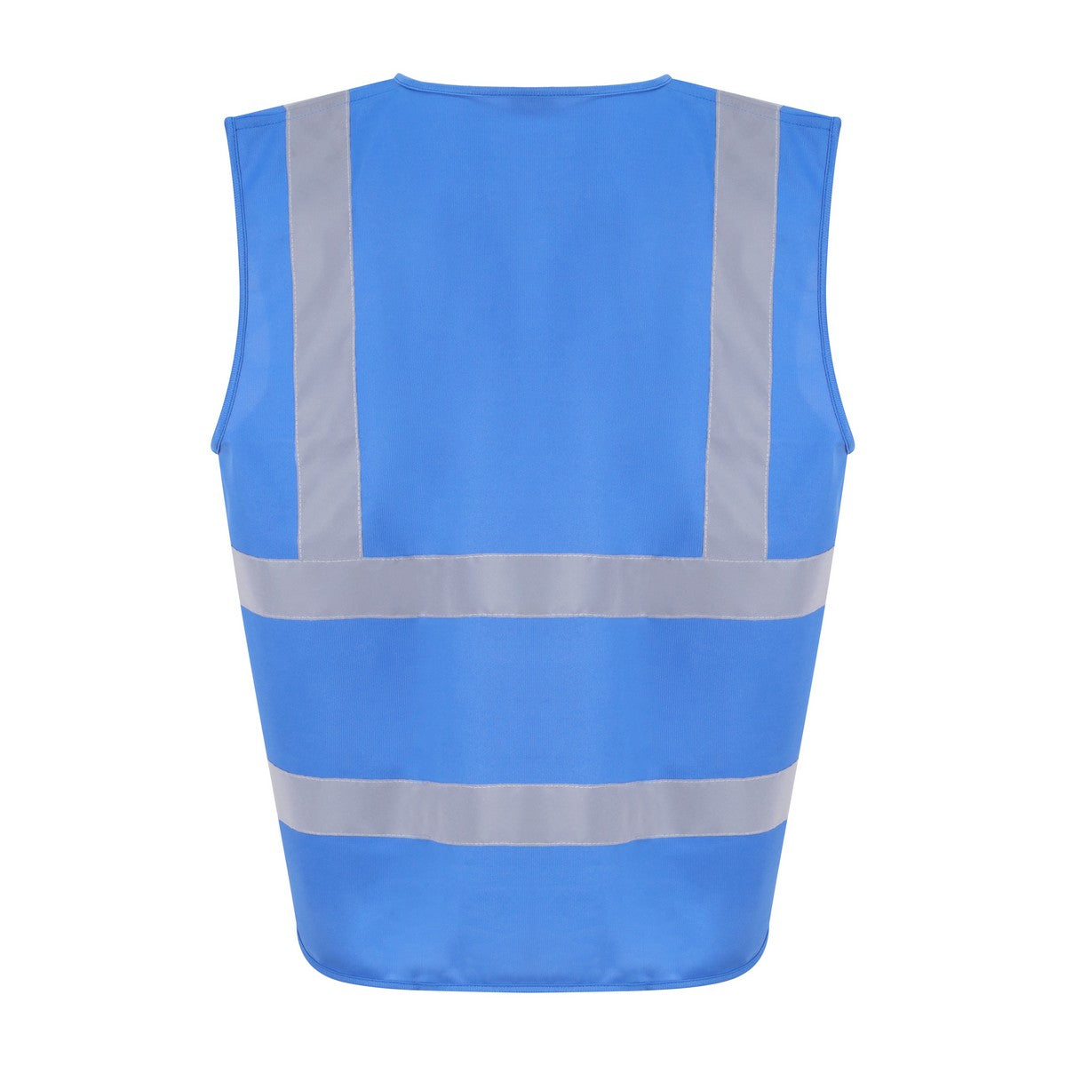 Sapphire Blue - Back - PRO RTX Unisex Adult Sleeveless Hi-Vis Vest