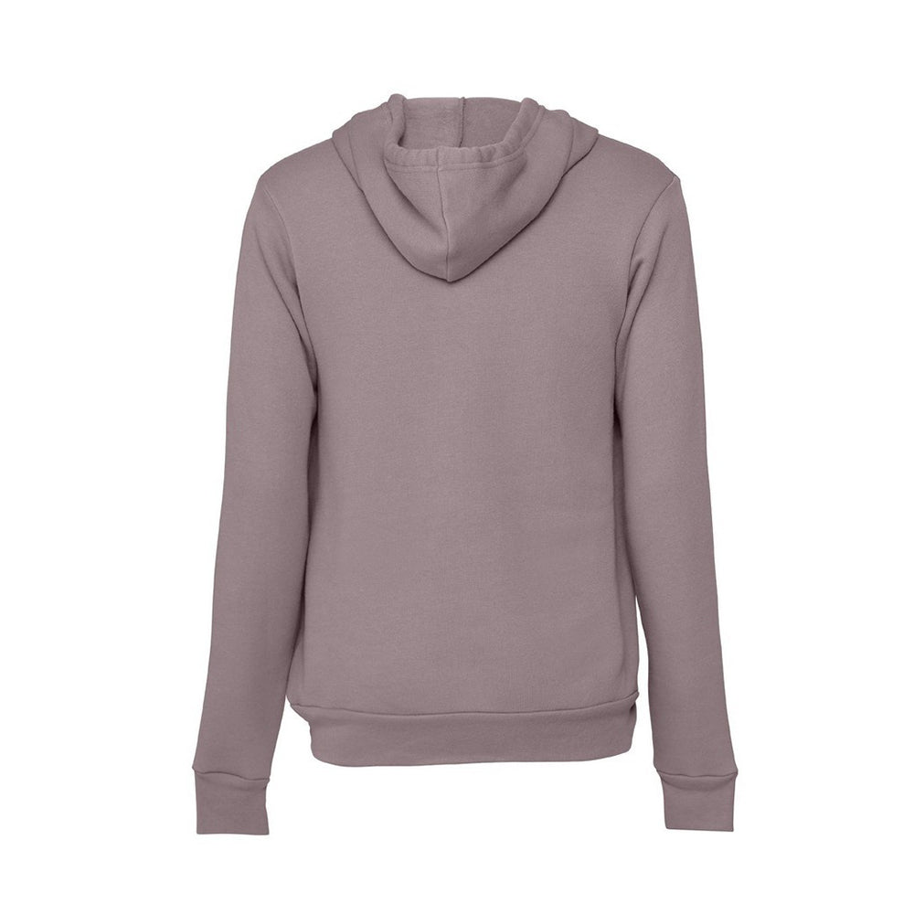 Storm Grey - Back - Bella + Canvas Unisex Adult Polycotton Pullover Hoodie