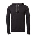 Dark Grey Heather - Front - Bella + Canvas Unisex Adult Polycotton Pullover Hoodie