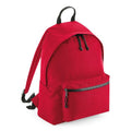 Red - Front - Bagbase Recycled Backpack