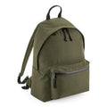 Military Green - Front - Bagbase Recycled Backpack