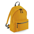 Mustard Yellow - Front - Bagbase Recycled Backpack