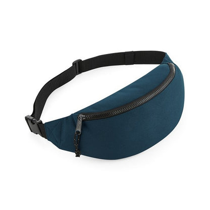 Petrol Blue - Front - Bagbase Recycled Waist Bag