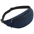 Navy - Front - Bagbase Recycled Waist Bag