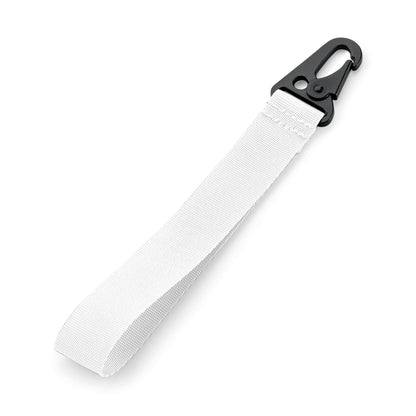 White - Front - Bagbase Key Clip