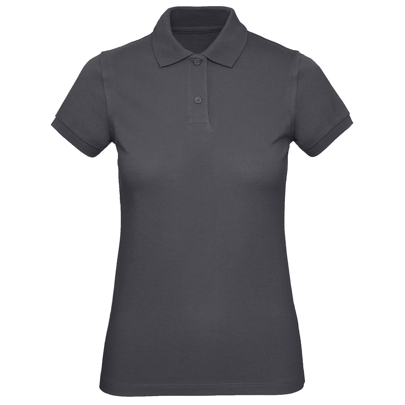 Dark Grey - Front - B&C Womens-Ladies Inspire Polo Shirt