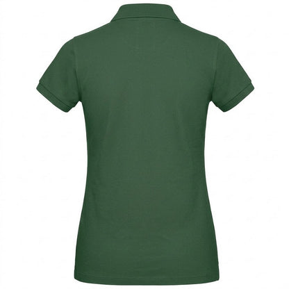 Bottle Green - Back - B&C Womens-Ladies Inspire Polo Shirt