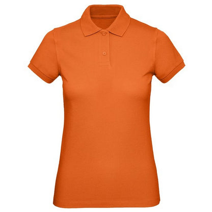Urban Orange - Front - B&C Womens-Ladies Inspire Polo Shirt