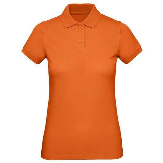 Urban Orange - Front - B&C Womens-Ladies Inspire Polo Shirt