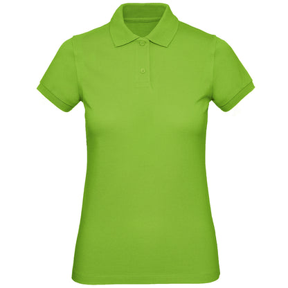 Orchid Green - Front - B&C Womens-Ladies Inspire Polo Shirt