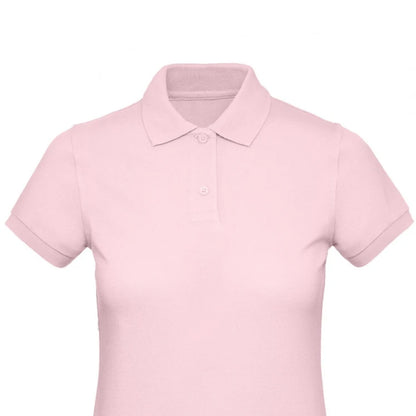 Orchid Pink - Back - B&C Womens-Ladies Inspire Polo Shirt