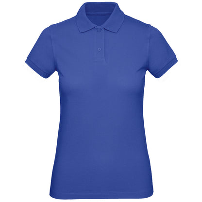 Cobalt Blue - Front - B&C Womens-Ladies Inspire Polo Shirt