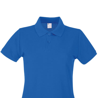 Cobalt Blue - Back - B&C Womens-Ladies Inspire Polo Shirt
