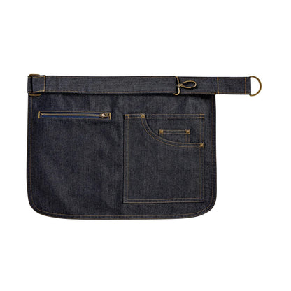 Indigo Denim - Back - Premier Unisex Adult Metro Hip Apron