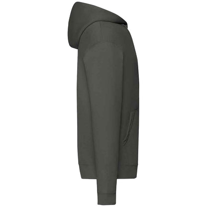 Light Graphite - Side - Fruit of the Loom Unisex Adult Classic Hoodie