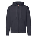 Deep Navy - Front - Fruit of the Loom Unisex Adult Classic Hoodie