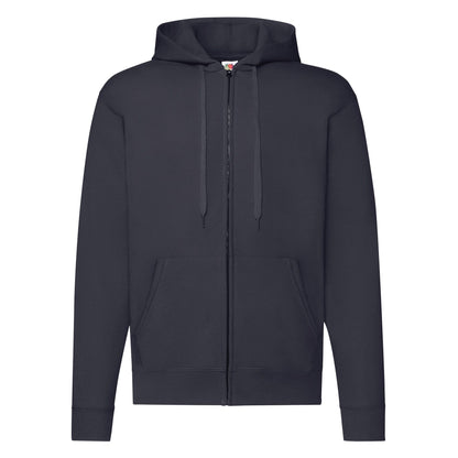 Deep Navy - Front - Fruit of the Loom Unisex Adult Classic Hoodie