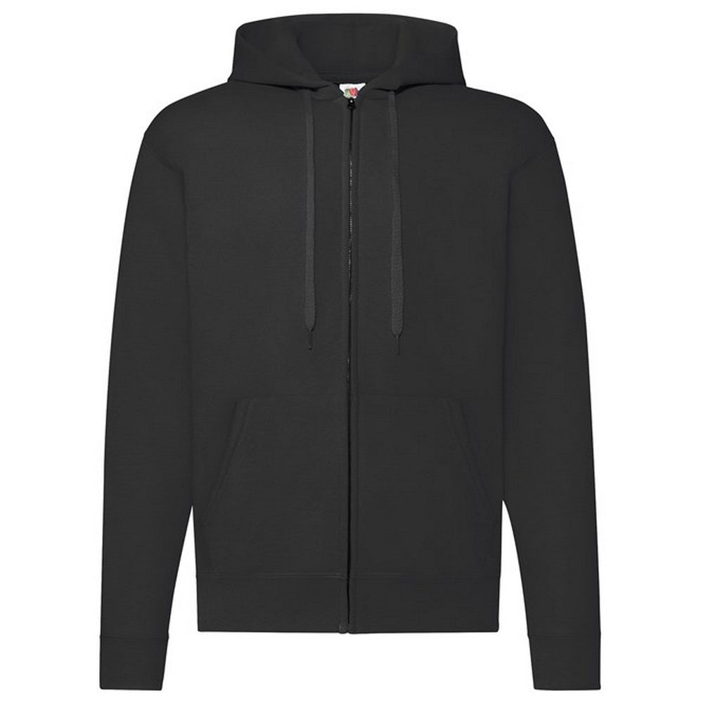 Black - Front - Fruit of the Loom Unisex Adult Classic Hoodie