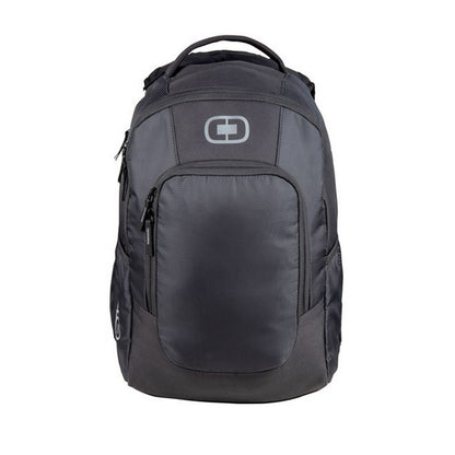 Black - Front - Ogio Logan Backpack
