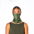 Olive - Front - Bumpaa Unisex Adult Snood (Pack of 3)