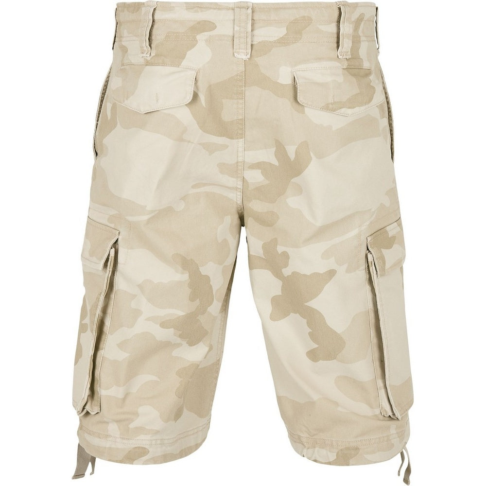 Storm Grey - Back - Build Your Brand Mens Cargo Shorts