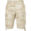 Storm Grey - Front - Build Your Brand Mens Cargo Shorts