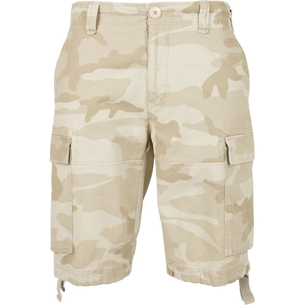 Storm Grey - Front - Build Your Brand Mens Cargo Shorts
