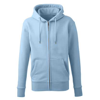 Light Blue - Front - Anthem Mens Hoodie