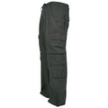 Dark Anthracite - Side - Build Your Brand Mens Pure Vintage Cargo Trousers