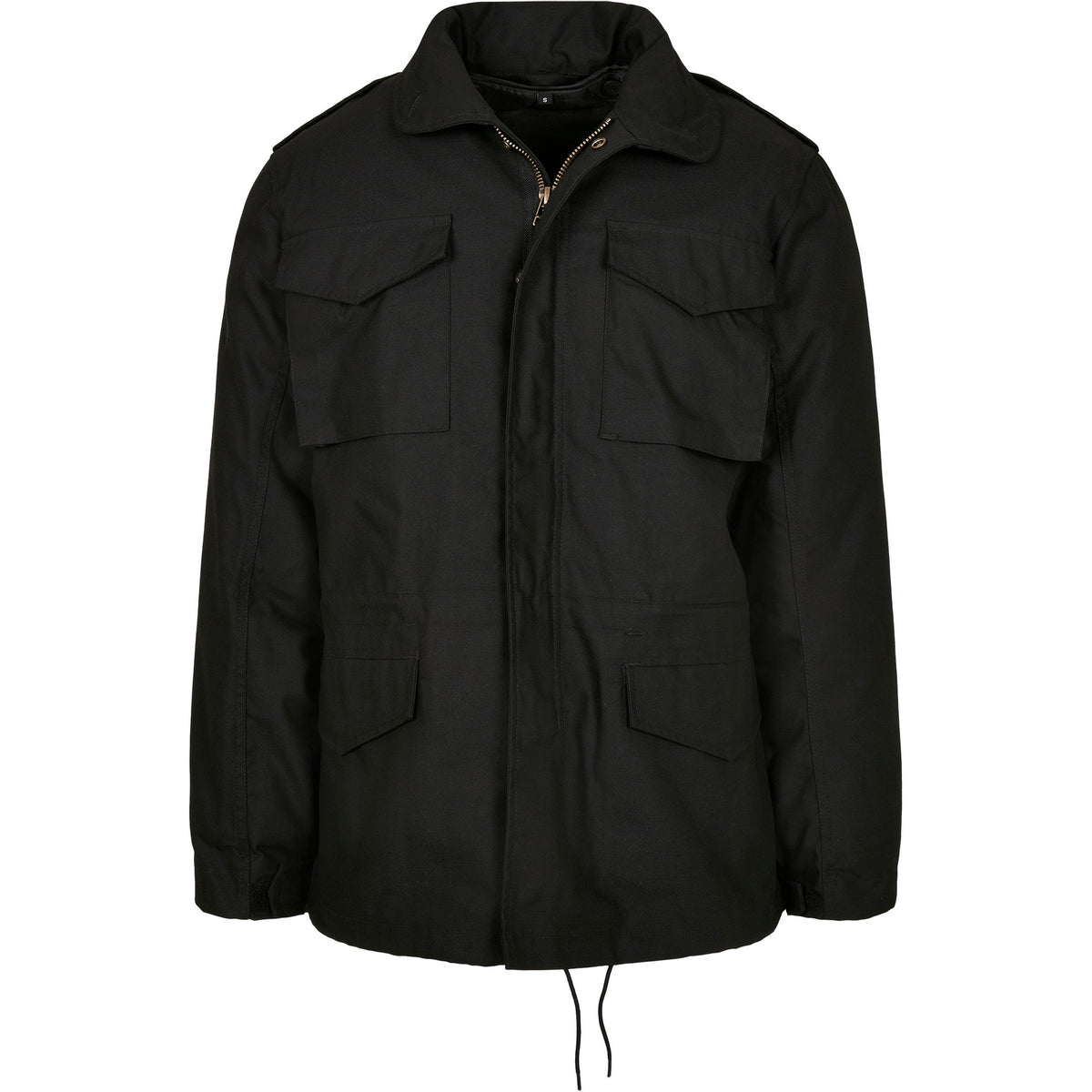 Black - Front - Build Your Brand Mens M65 Jacket