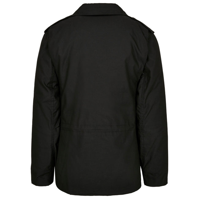 Black - Back - Build Your Brand Mens M65 Jacket