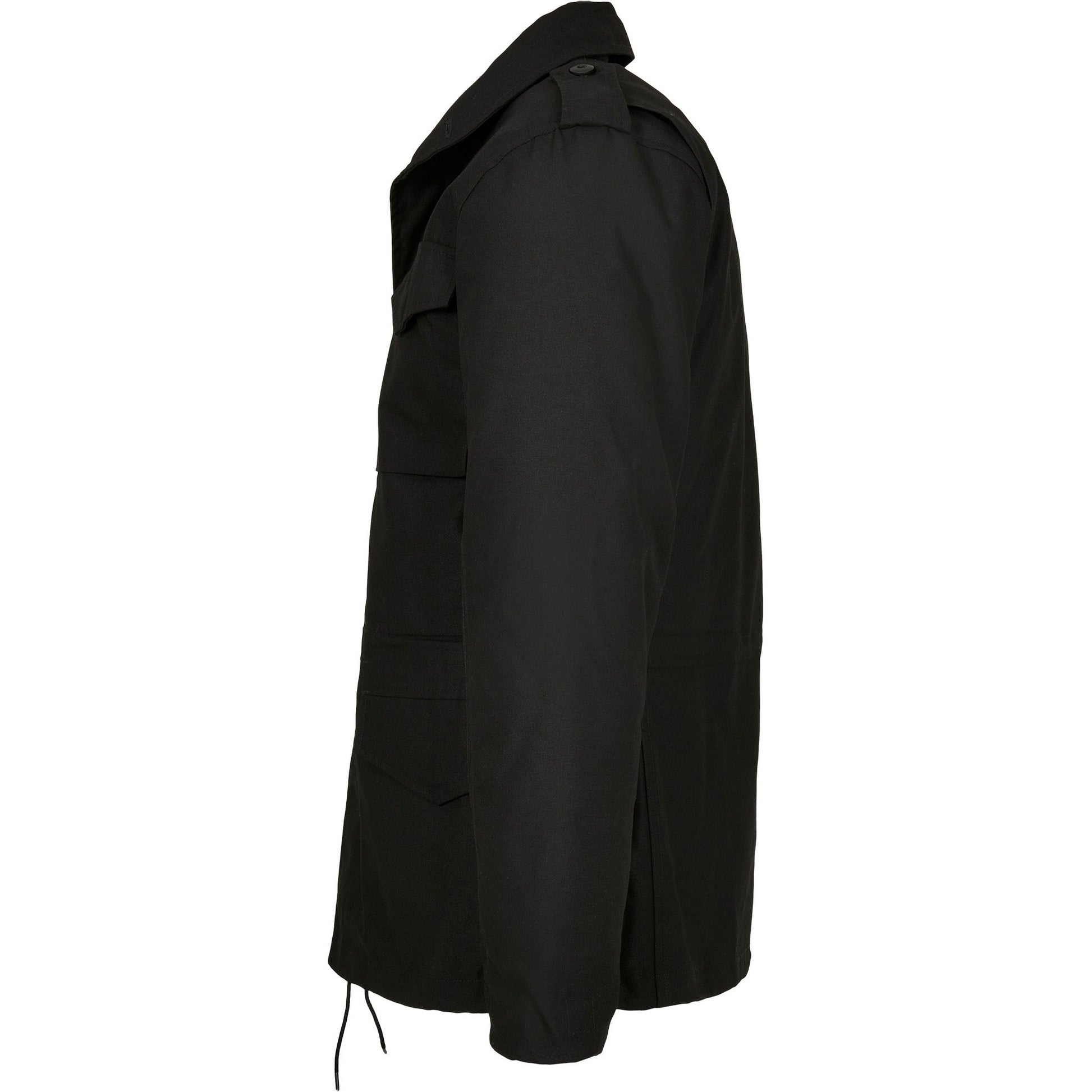 Black - Side - Build Your Brand Mens M65 Jacket