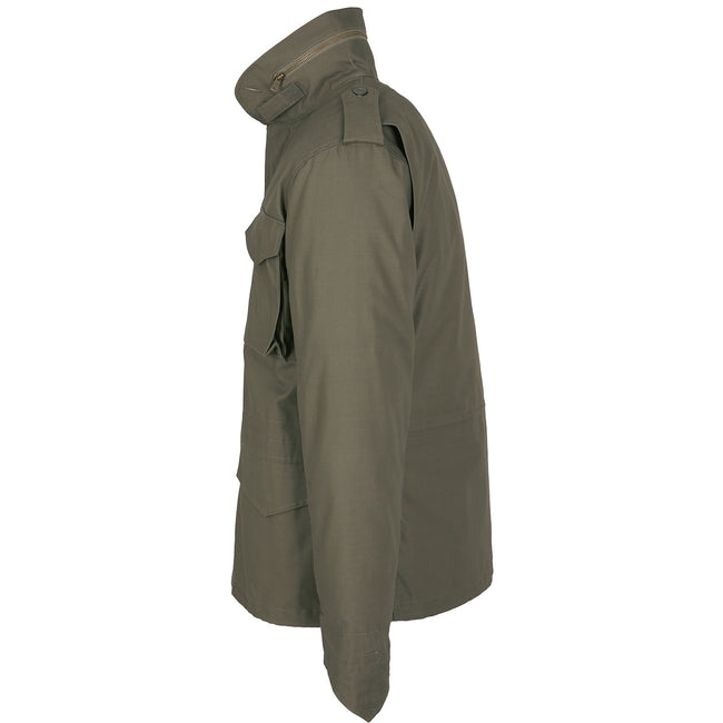 Olive - Pack Shot - Build Your Brand Mens M65 Jacket