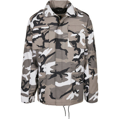 Urban Purple - Front - Build Your Brand Mens M65 Jacket