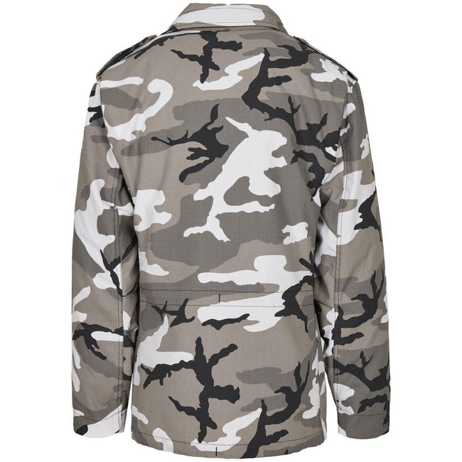 Urban Purple - Back - Build Your Brand Mens M65 Jacket