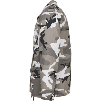 Urban Purple - Side - Build Your Brand Mens M65 Jacket