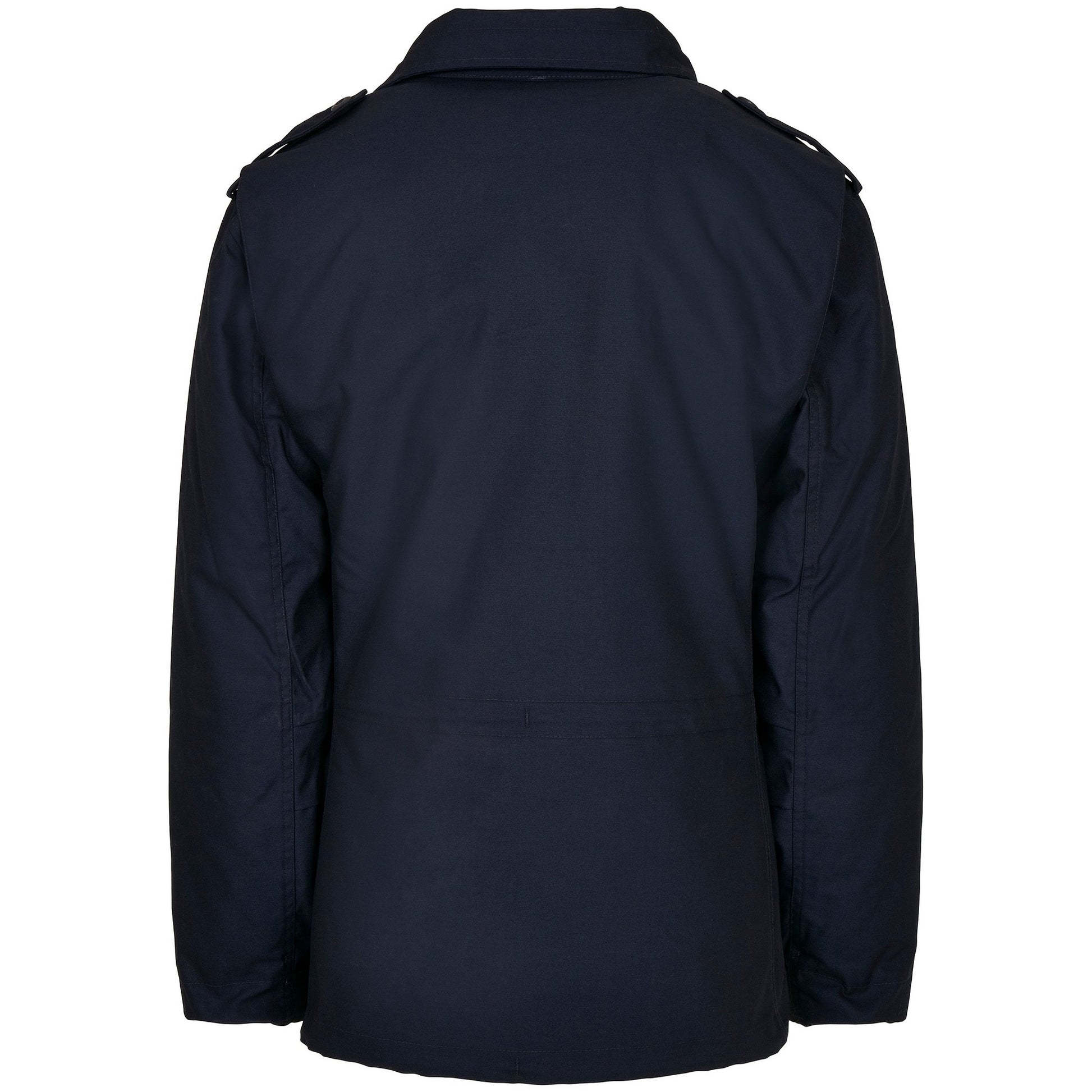 Navy - Back - Build Your Brand Mens M65 Jacket