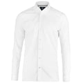 White - Front - Nimbus Mens Portland Slim Shirt