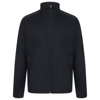 Navy - Front - Finden & Hales Childrens-Kids Track Top