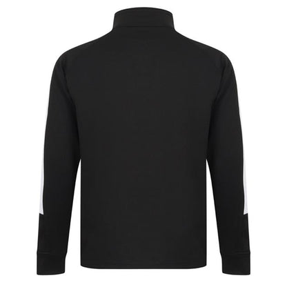Black-White - Back - Finden & Hales Childrens-Kids Track Top