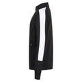 Black-White - Side - Finden & Hales Childrens-Kids Track Top